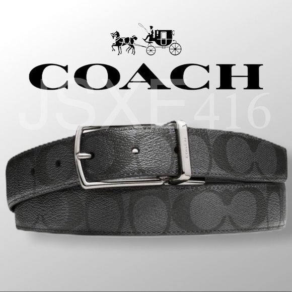 Coach Other - NWT - Coach Reversible Belt in Signature Canvas